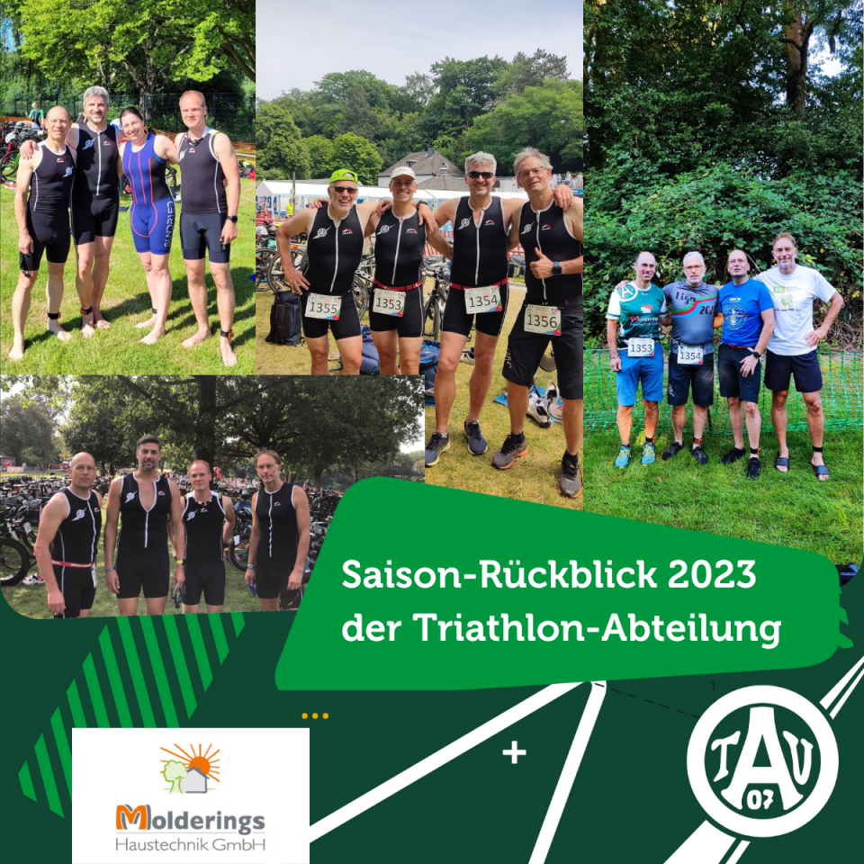 Saison-Rückblick 2023 der Triathlon-Abteilung